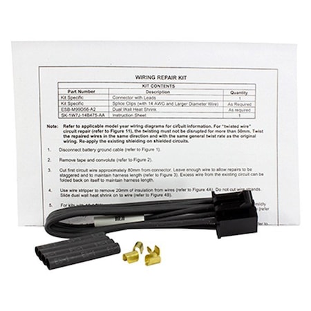 Motorcraft 95-07 Ford E150-F550 Super-Duty Wire Assembly, Wpt1521 WPT1521